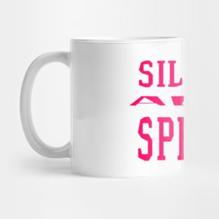 silent therapy quote Mug